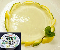 すだちゼリー